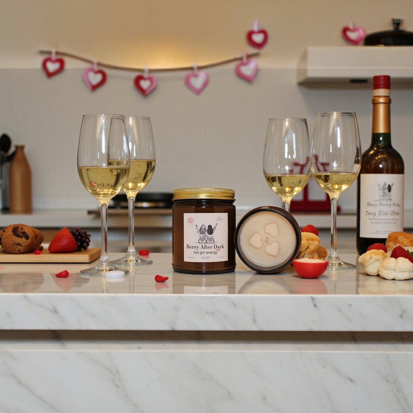 Berry After Dark Candle – Strawberry, Jasmine & Plum