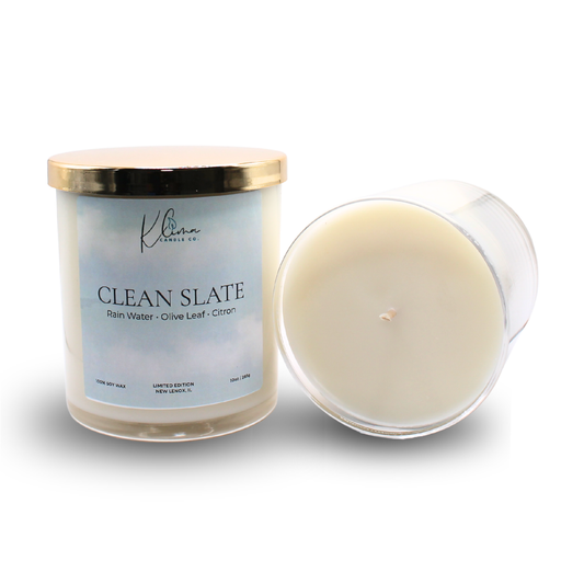 Clean Slate Candle – Rain Water, Olive Leaf & Citron