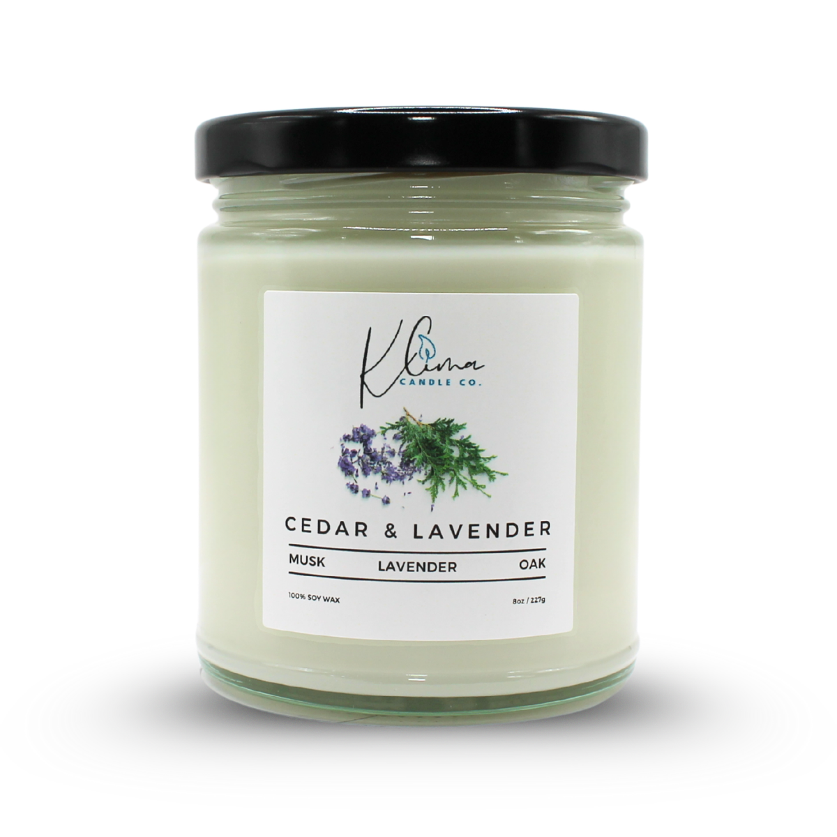 Lavender & Cedar Candle – Grounded, Fresh & Relaxing