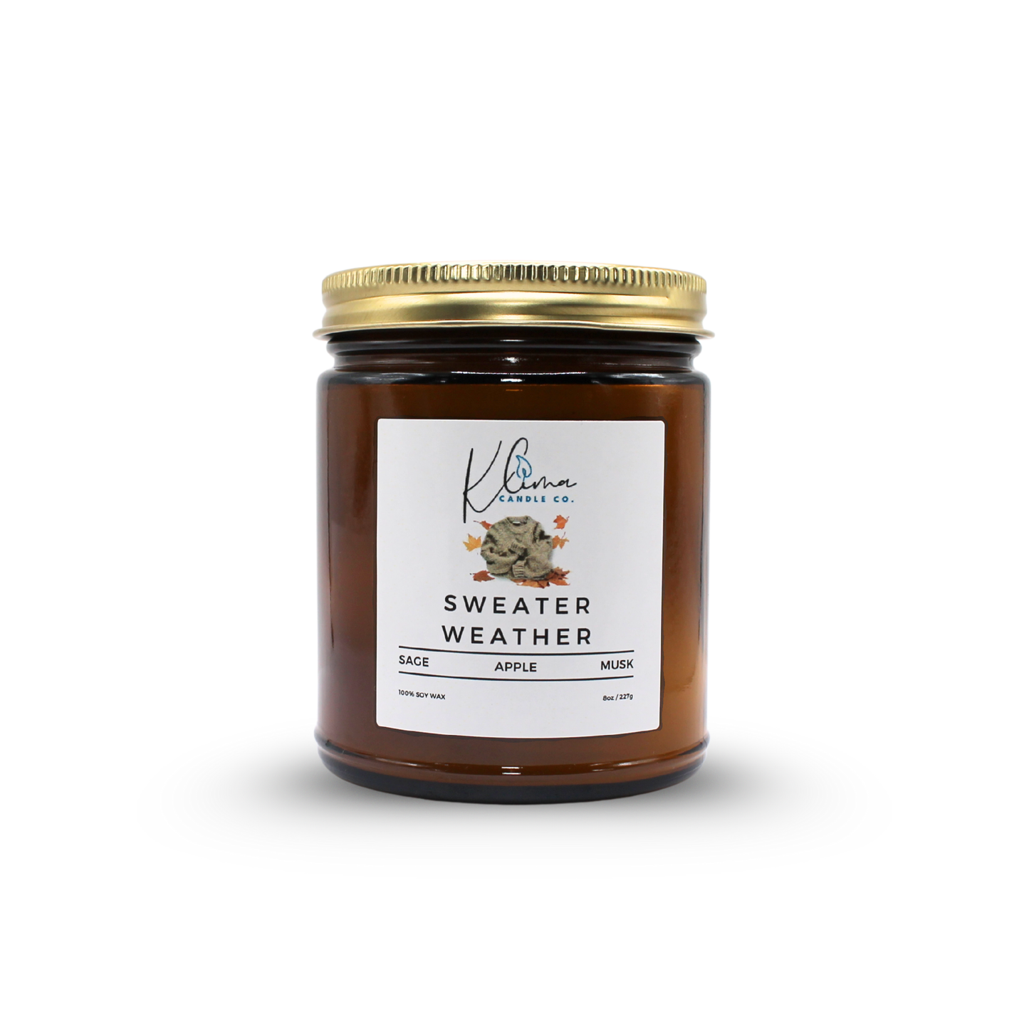 Fresh Sage & Juniper Candle – Cozy, Herbal & Crisp