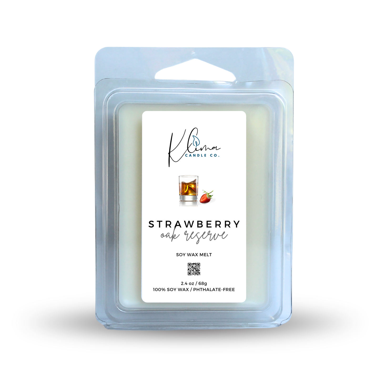 Strawberry Oak Reserve Wax Melts – Bourbon, Strawberry & Vanilla