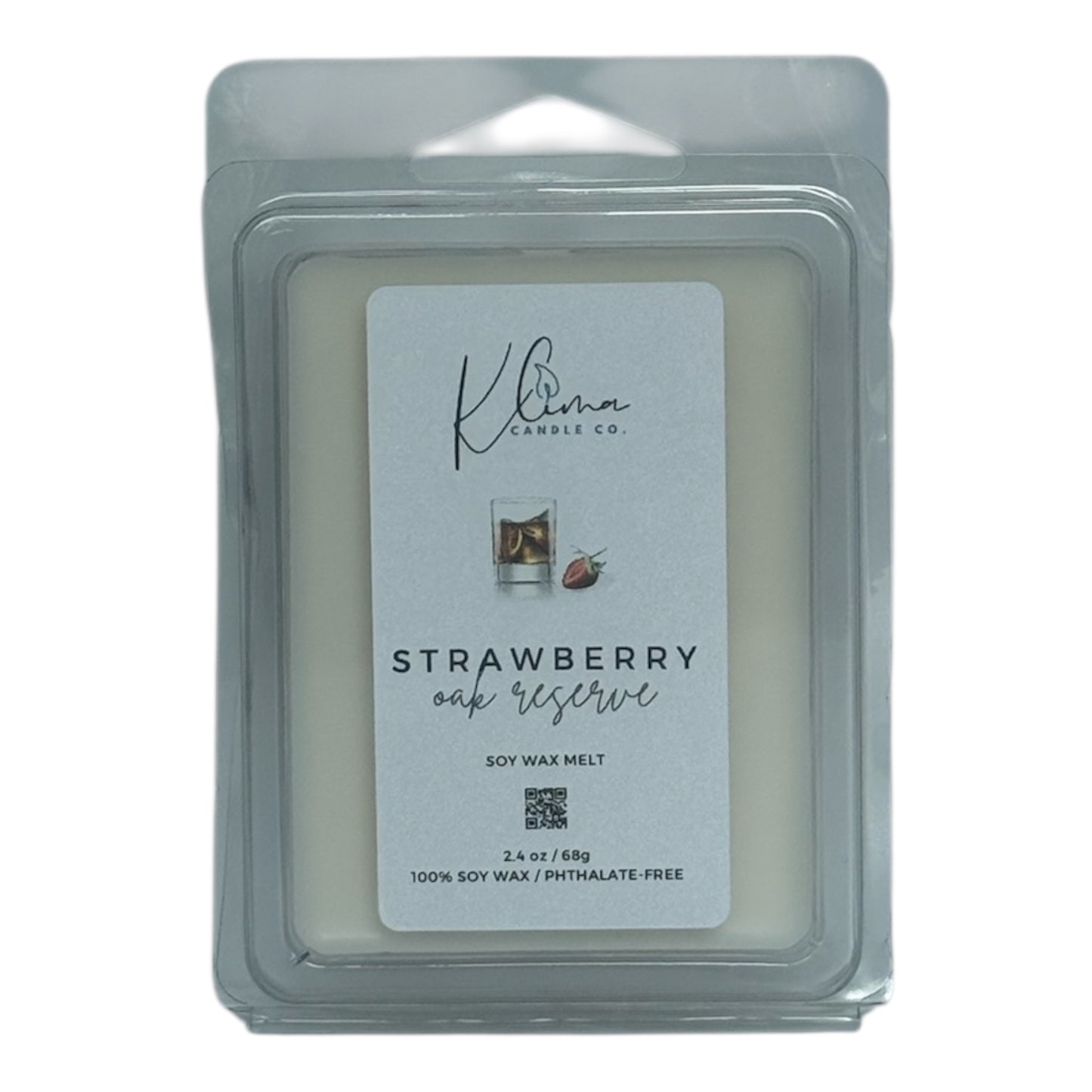 Strawberry Oak Wax Melts – Bourbon-Soaked, Woodsy & Warm