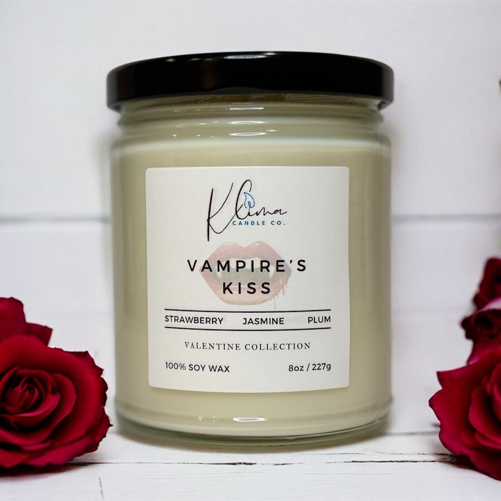 Vampire’s Kiss Candle – Strawberry, Jasmine & Dark Plum
