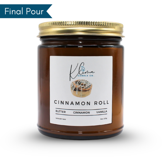 Cinnamon Rolls Candle – Brown Sugar, Cinnamon & Vanilla