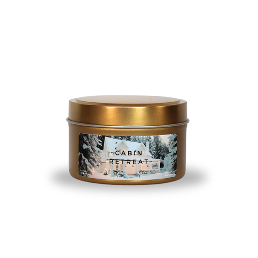 Cabin Retreat Wickless Candle – Cedarwood, Vanilla & Cozy Forest Air