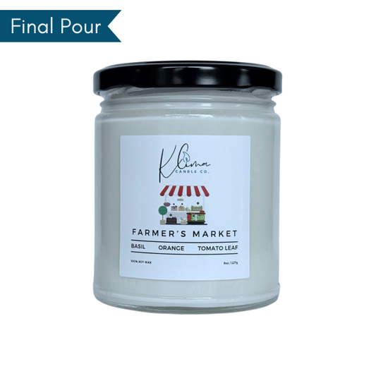 Farmer’s Market Candle – Clementine, Basil & Tomato Leaf