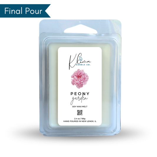Peony Garden Wax Melts – Magnolia, Peony & Jasmine