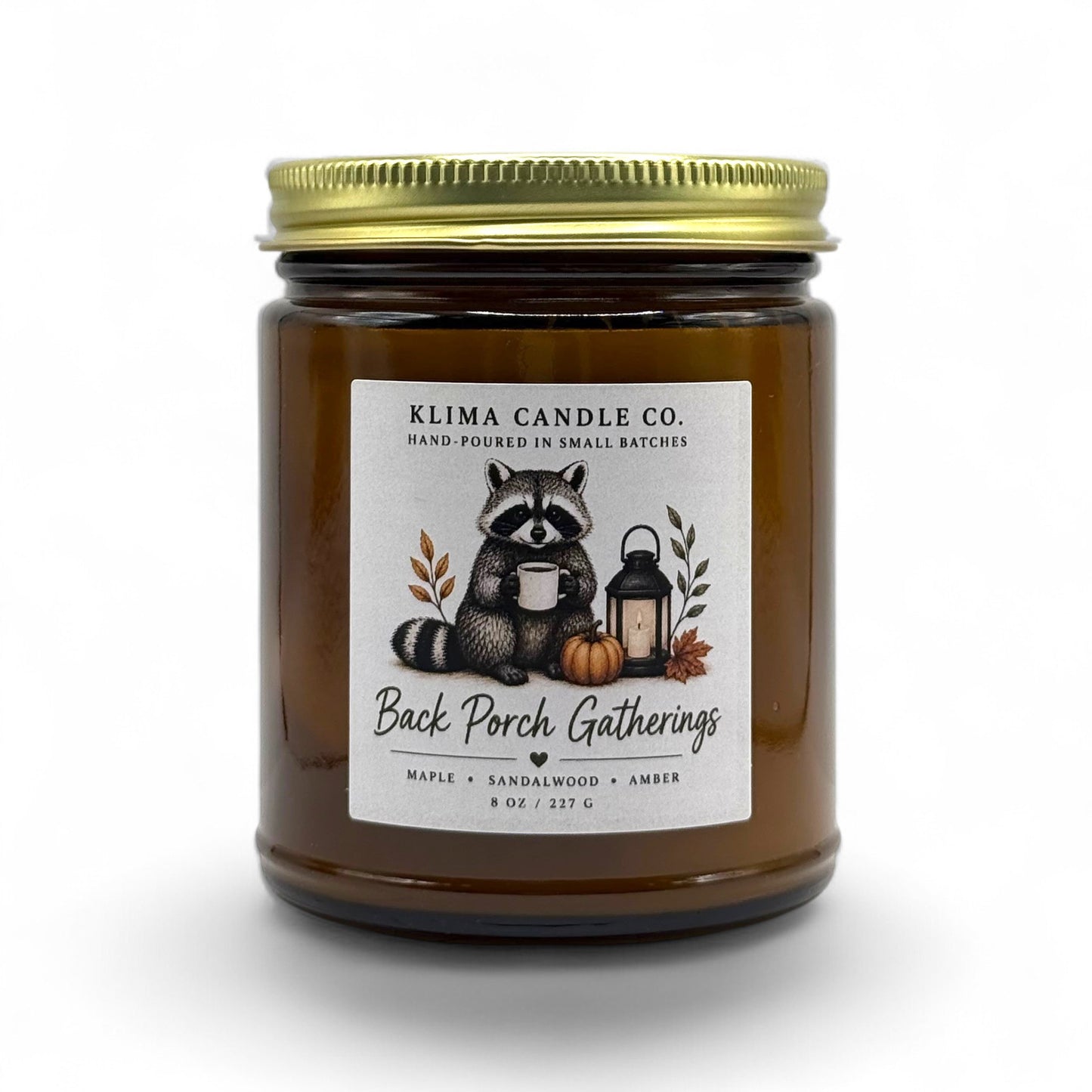 Back Porch Gatherings Candle – Maple, Sandalwood & Amber