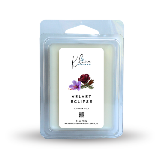 Velvet Eclipse Wax Melts – Saffron, Rose & Cashmere Musk