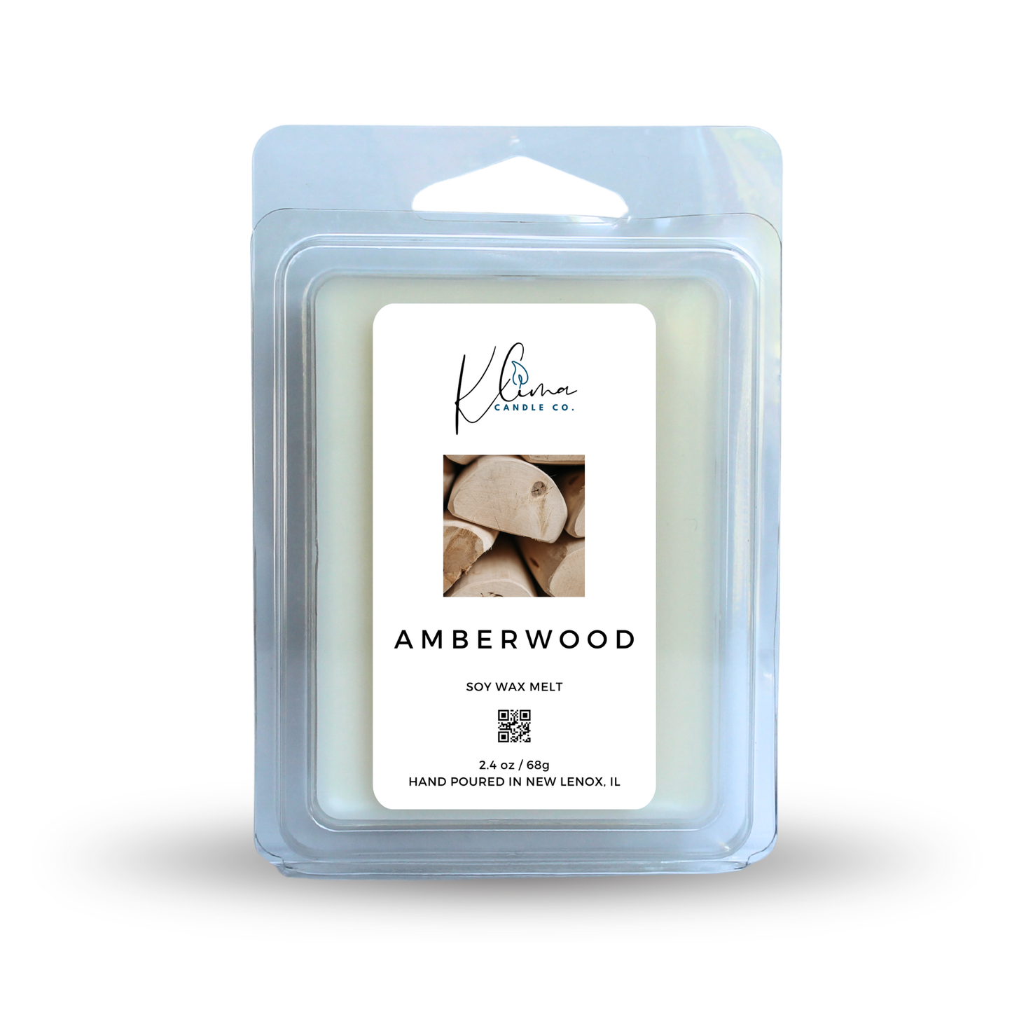Amberwood Wax Melts – Citrus Zest, Tonka Bean & Black Amber Resin
