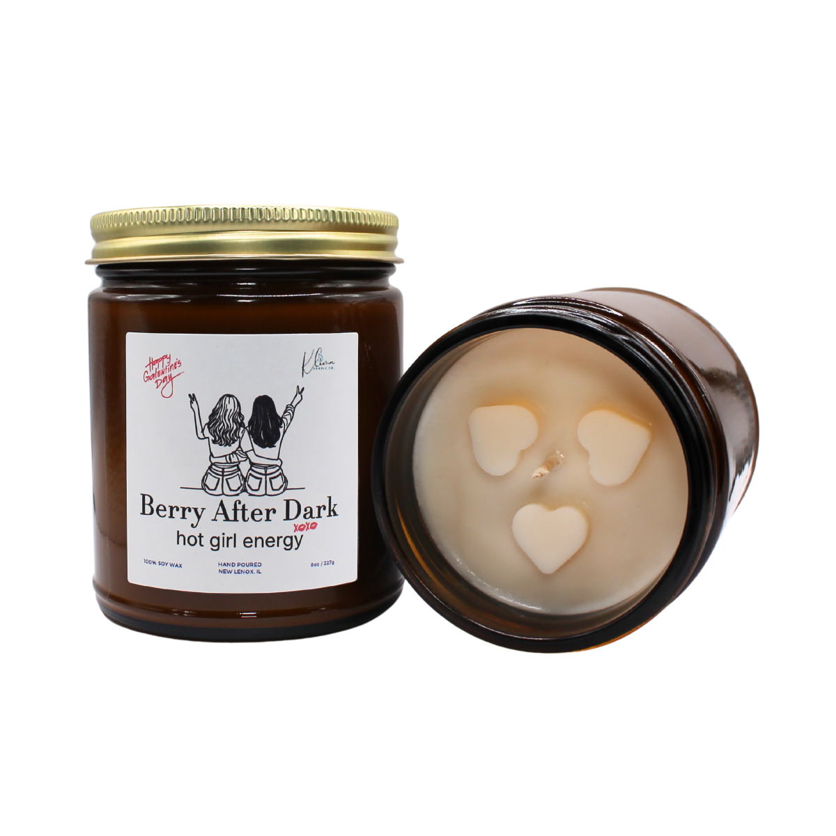 Berry After Dark Candle – Strawberry, Jasmine & Plum
