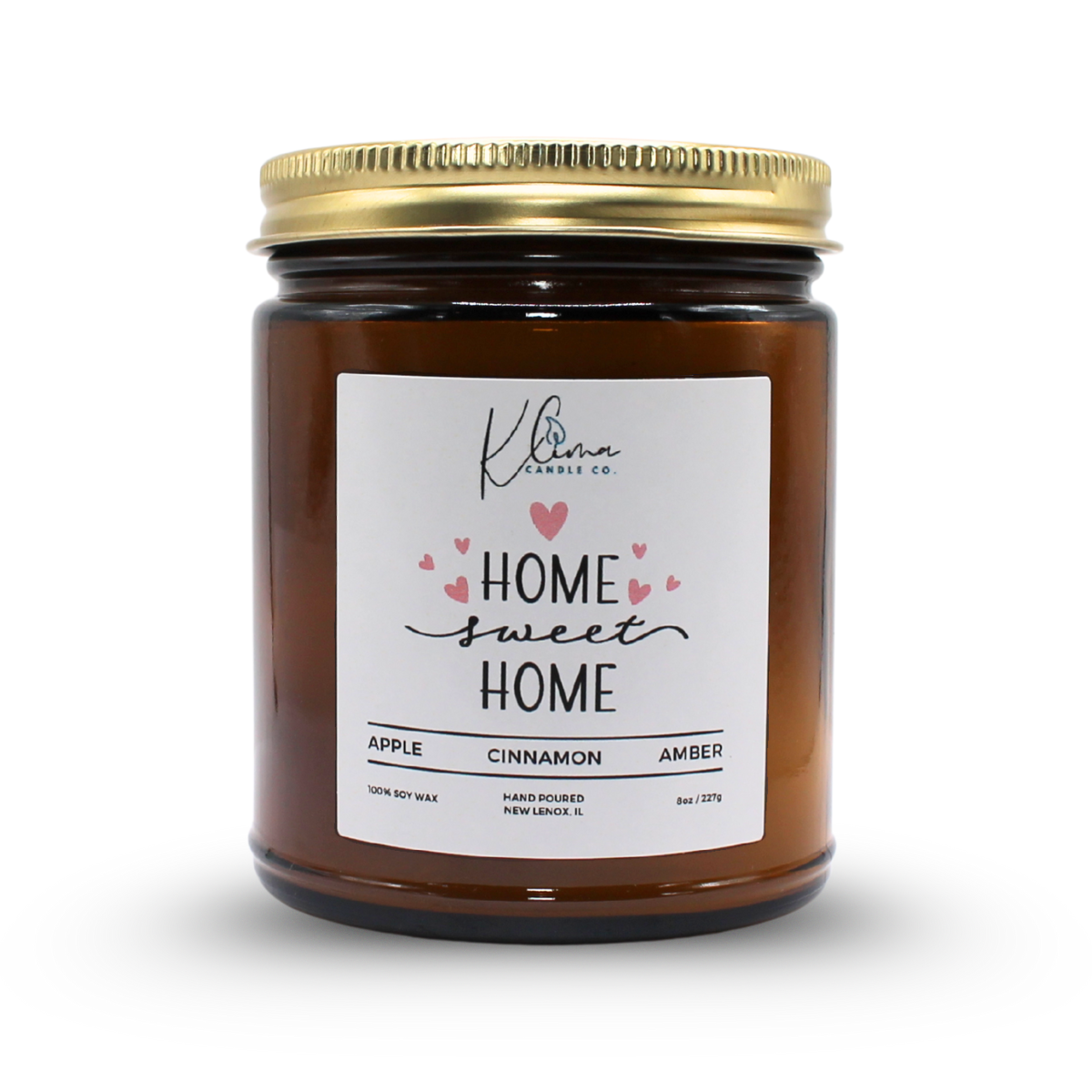 Home Sweet Home Candle – Apple, Cinnamon & Vanilla