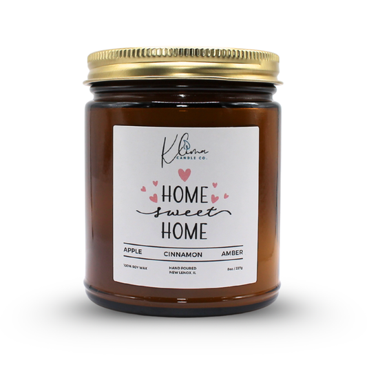 Home Sweet Home Candle – Apple, Cinnamon & Vanilla