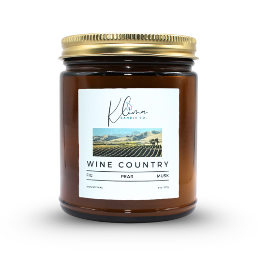 Wine Country Candle – Fig, Pear & White Musk