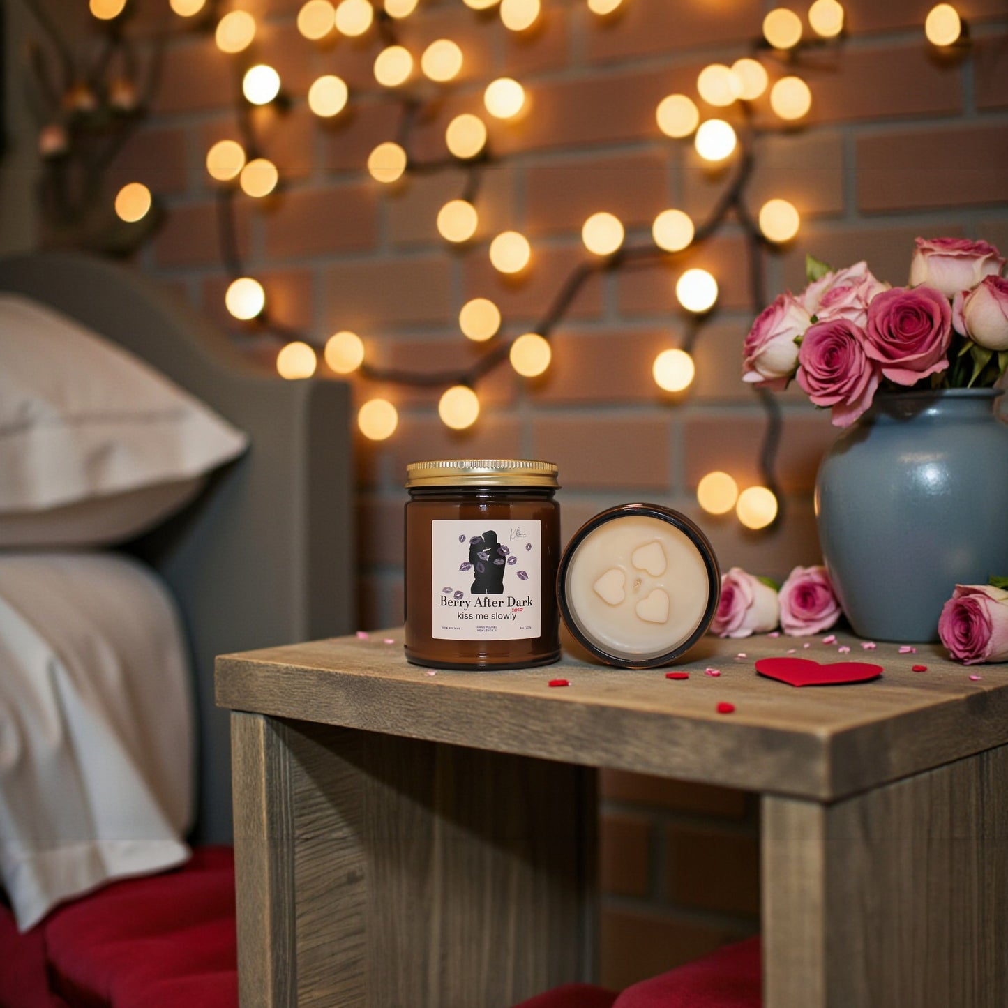 Berry After Dark Candle – Strawberry, Jasmine & Plum