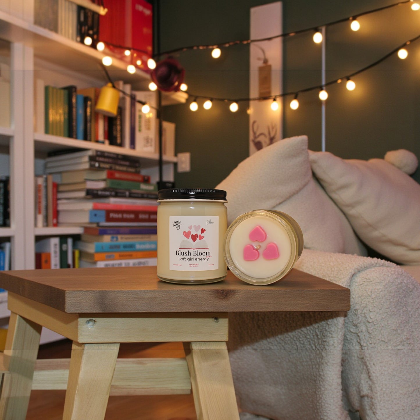 Blush Bloom Candle – Peach, Cherry Blossom & Vanilla