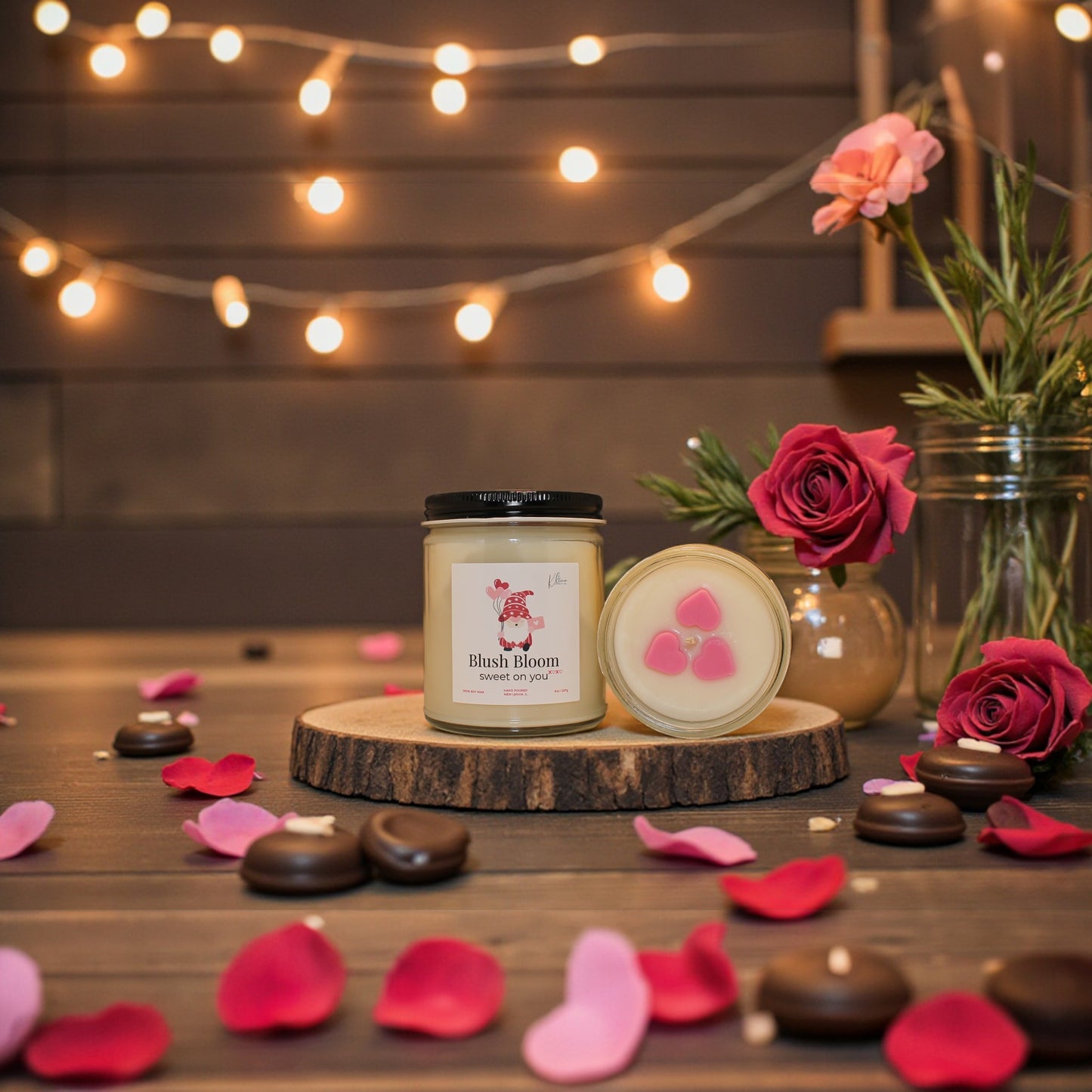 Blush Bloom Candle – Peach, Cherry Blossom & Vanilla