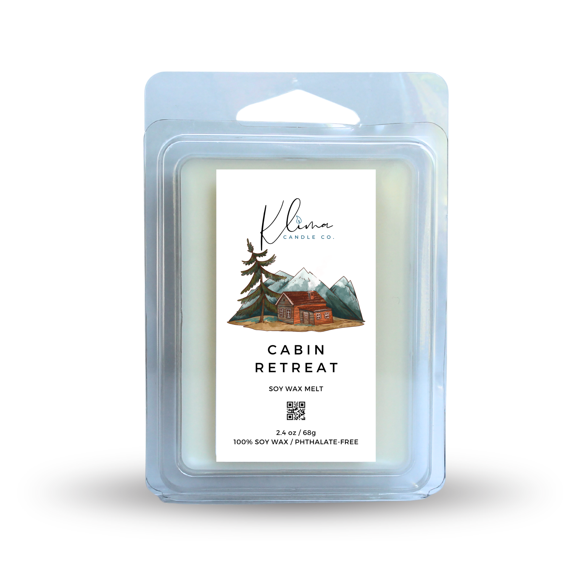 Ginger, pine, and clove blend into a warm, woodsy scent that feels like a peaceful winter retreat.