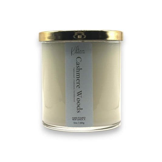 Cashmere Woods Candle – Cedarwood, Cashmere & Sandalwood