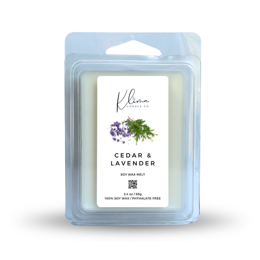 Lavender & Cedar Candle – Grounded, Fresh & Relaxing