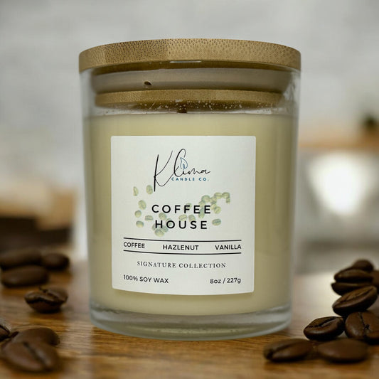 Coffee House – Coffee, Hazelnut & Vanilla Soy Candle