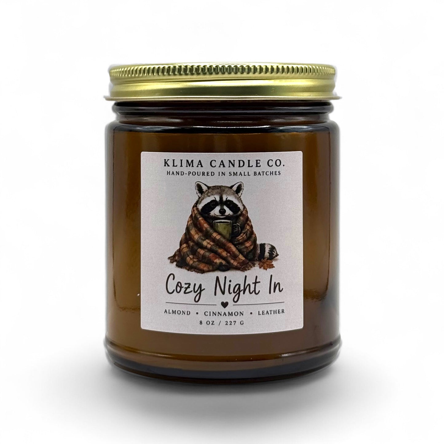 Cozy Night In Candle – Almond, Cinnamon & Leather