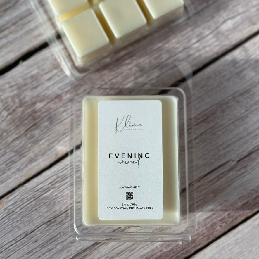 Evening Unwind – Lavender, Chamomile & Musk Wax Melt