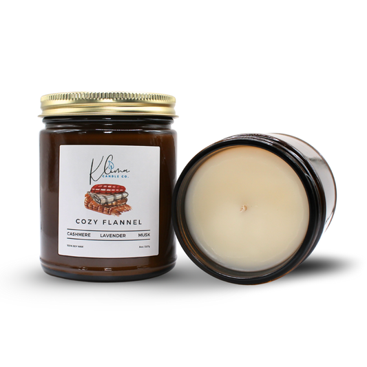 Flannel-Inspired Candle – Soft, Clean & Comforting2