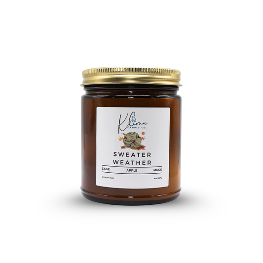 Fresh Sage & Juniper Candle – Cozy, Herbal & Crisp