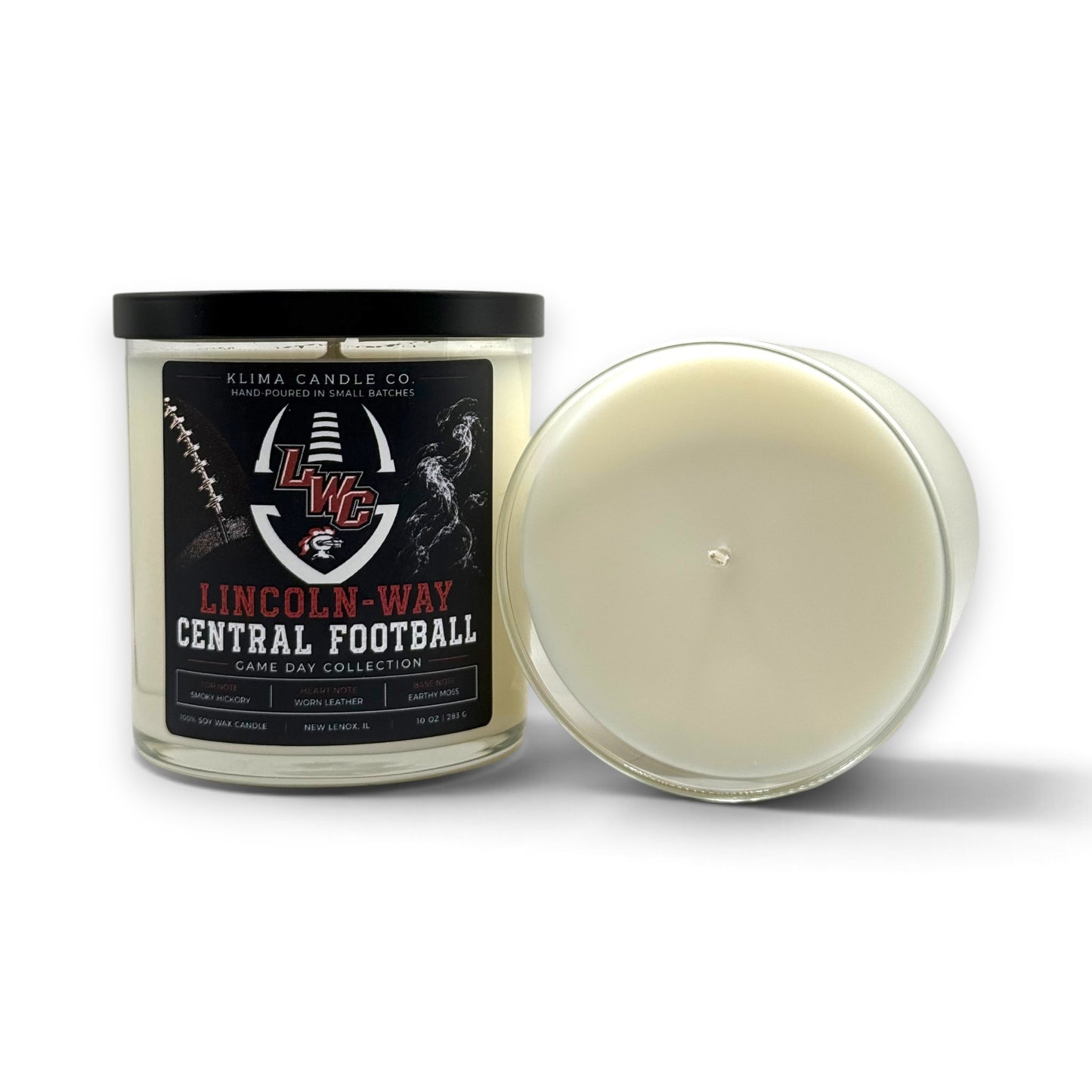Game Day Football Candle – Smoky Hickory, Worn Leather & Earthy Moss