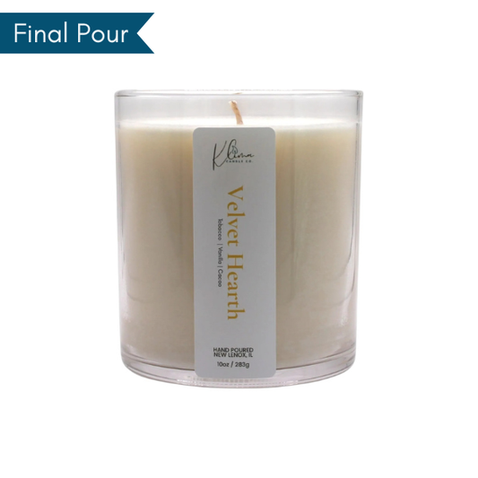 Velvet Hearth Candle – Spiced Tobacco, Vanilla & Cacao