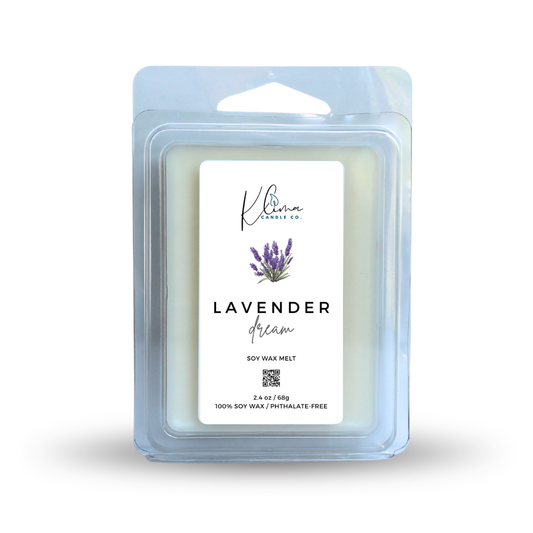 Lavender Dream Wax Melts – Lavender, Vanilla & Cedarwood