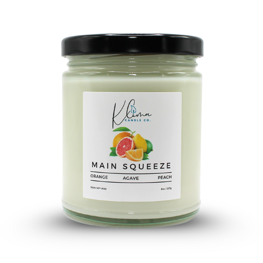 Main Squeeze Candle – Orange, Agave & Peach