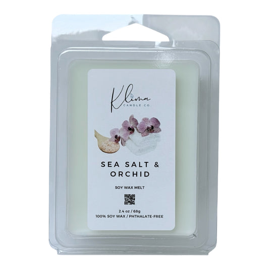 Sea Salt & Orchid Wax Melts – Ozone, Orchid & Tonka Bean