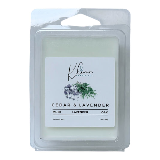 Cedar & Lavender Wax Melts – Lavender, Cedar & Moss
