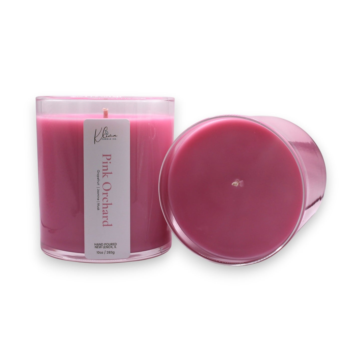 Pink Orchard Candle – Grapefruit, Jasmine & Musk