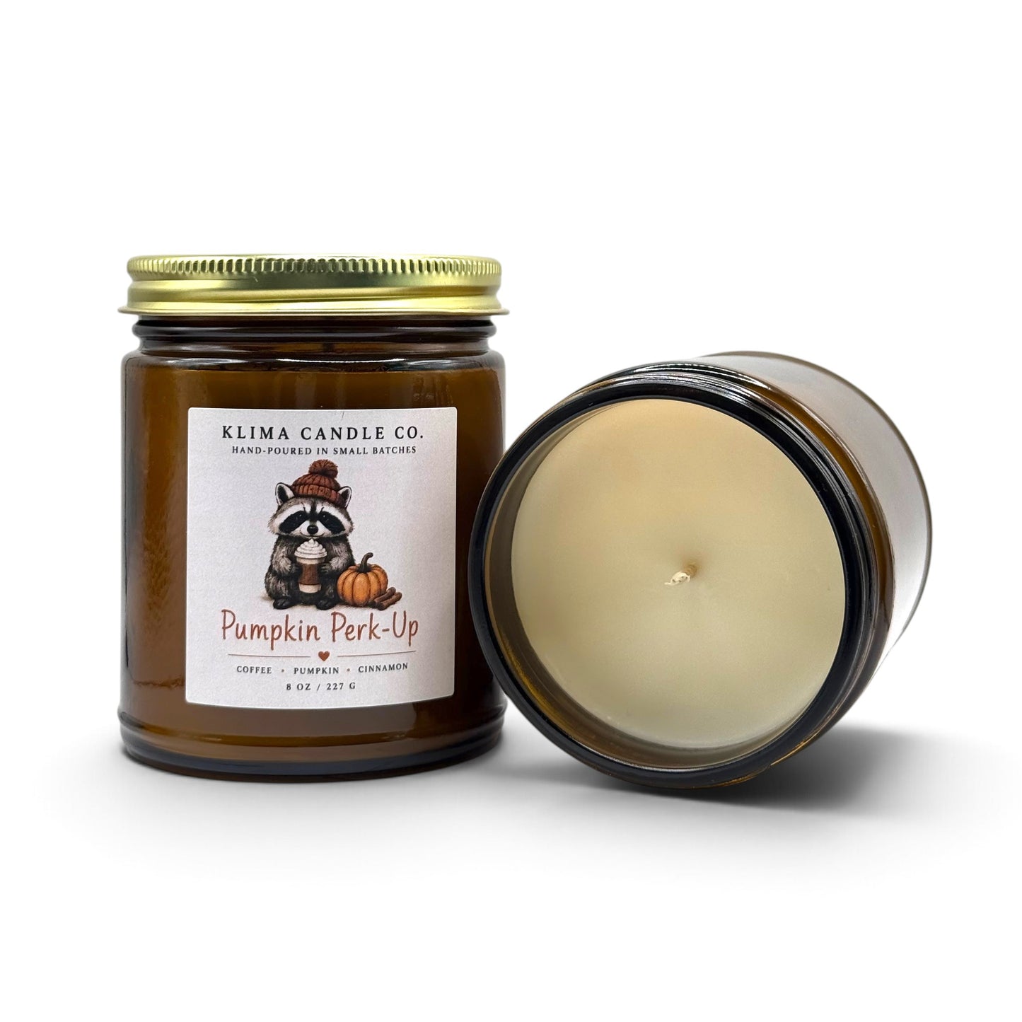 Pumpkin Perk-Up Candle – Coffee, Pumpkin & Cinnamon