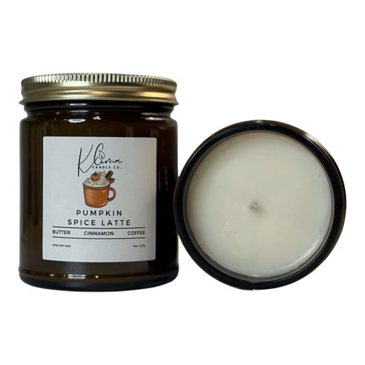 Pumpkin Spice Latte Candle – Pumpkin, Espresso & Cinnamon