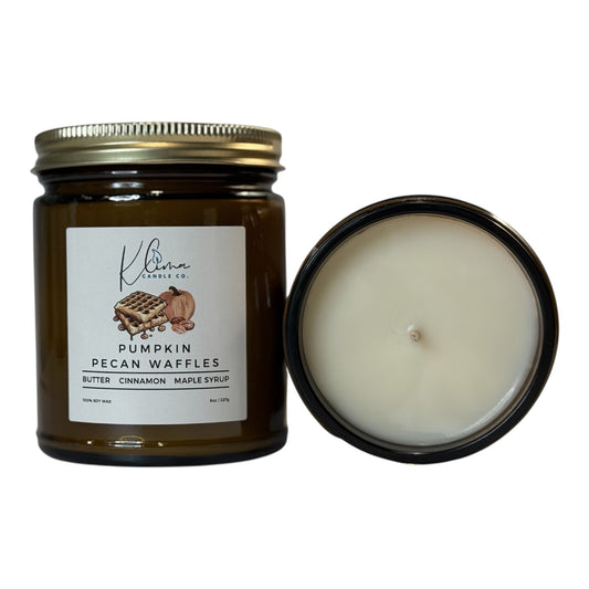 Pumpkin Waffle Candle – Sweet, Nutty & Warm