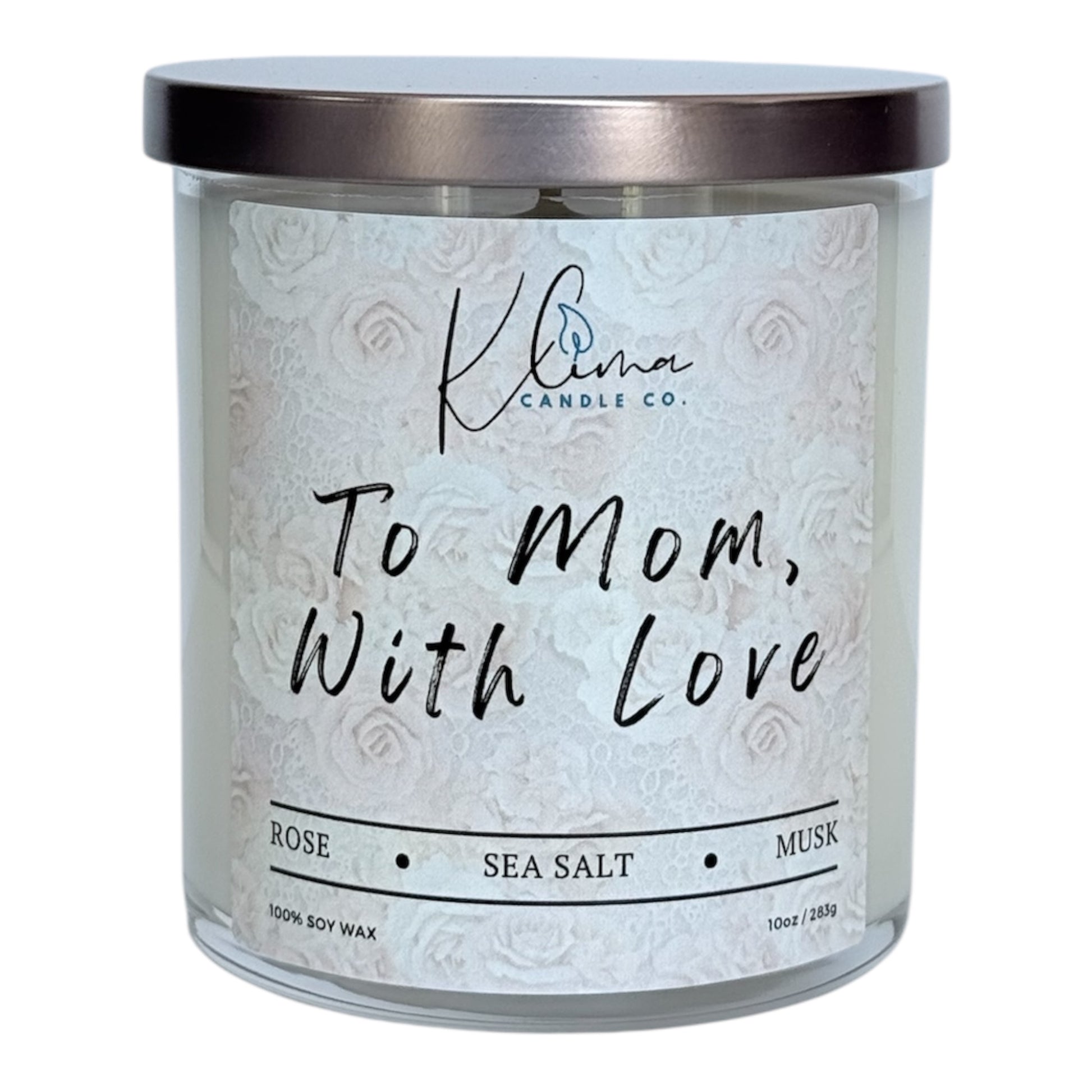 Salted Rose Candle – Rose, Sea Salt & Magnolia