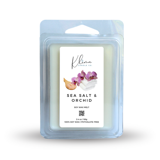 Sea Salt Wax Melts – Soft Florals & Ocean Air