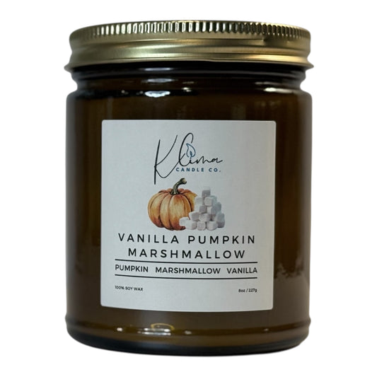 Vanilla Pumpkin Marshmallow Candle – Pumpkin, Marshmallow & Vanilla Bean
