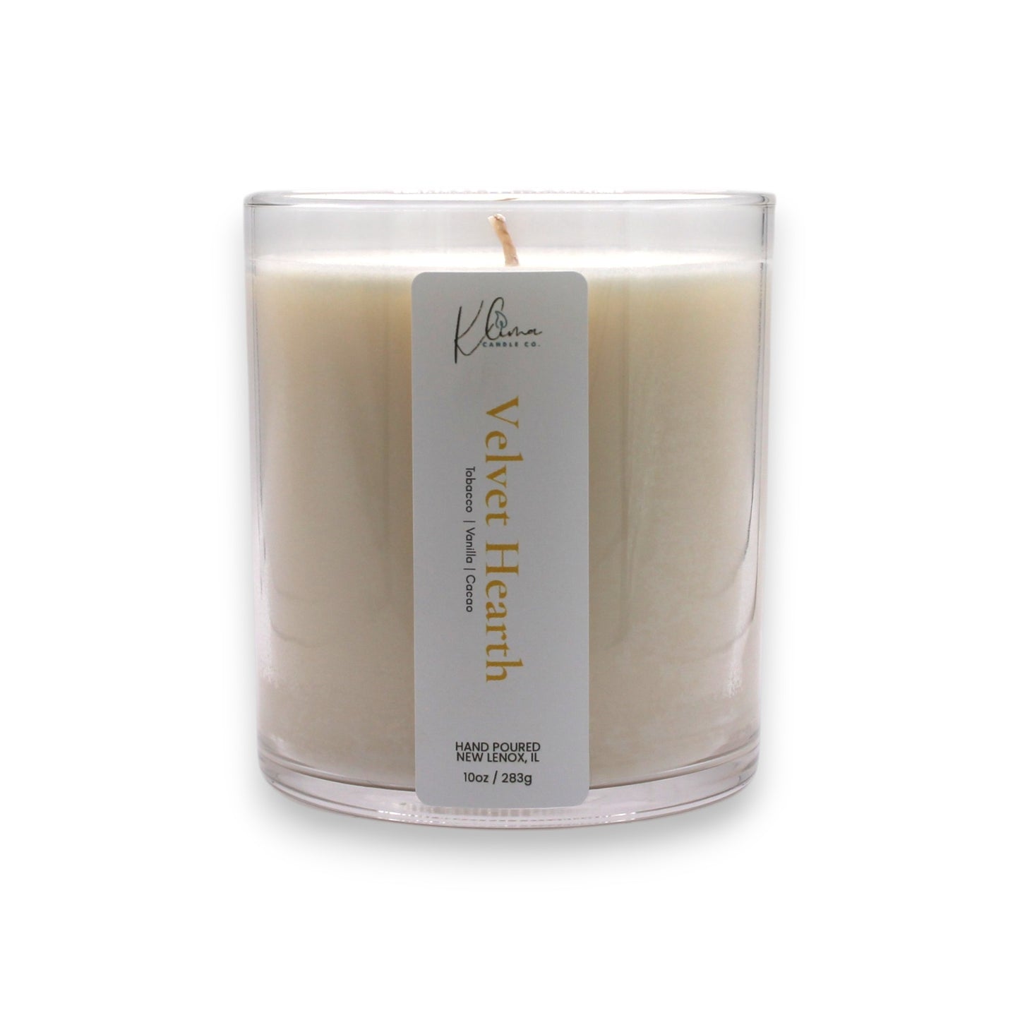 Velvet Hearth Candle – Spiced Tobacco, Vanilla & Cacao