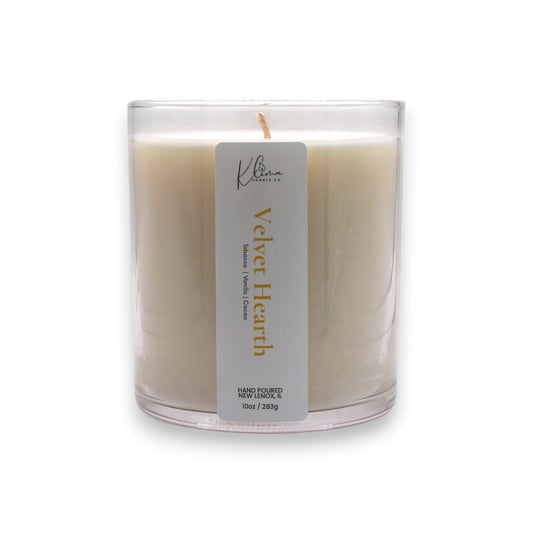 Velvet Hearth Candle – Spiced Tobacco, Vanilla & Cacao